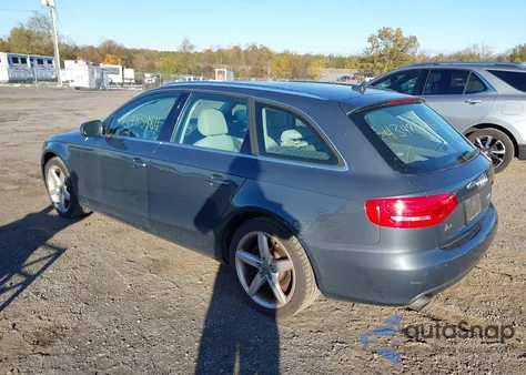 2010 Audi A4 2.0T Premium from USA, damaged, VIN WAUWFAFL2AA182146